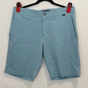 ⛳️ Travis Matthew Golf Shorts – Size 34  Light Blu RN123280 – Excellent
